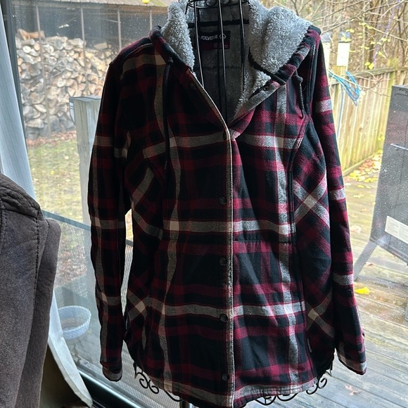 Wolverine Jackets & Blazers - Wolverine Red and Black Utility Jacket